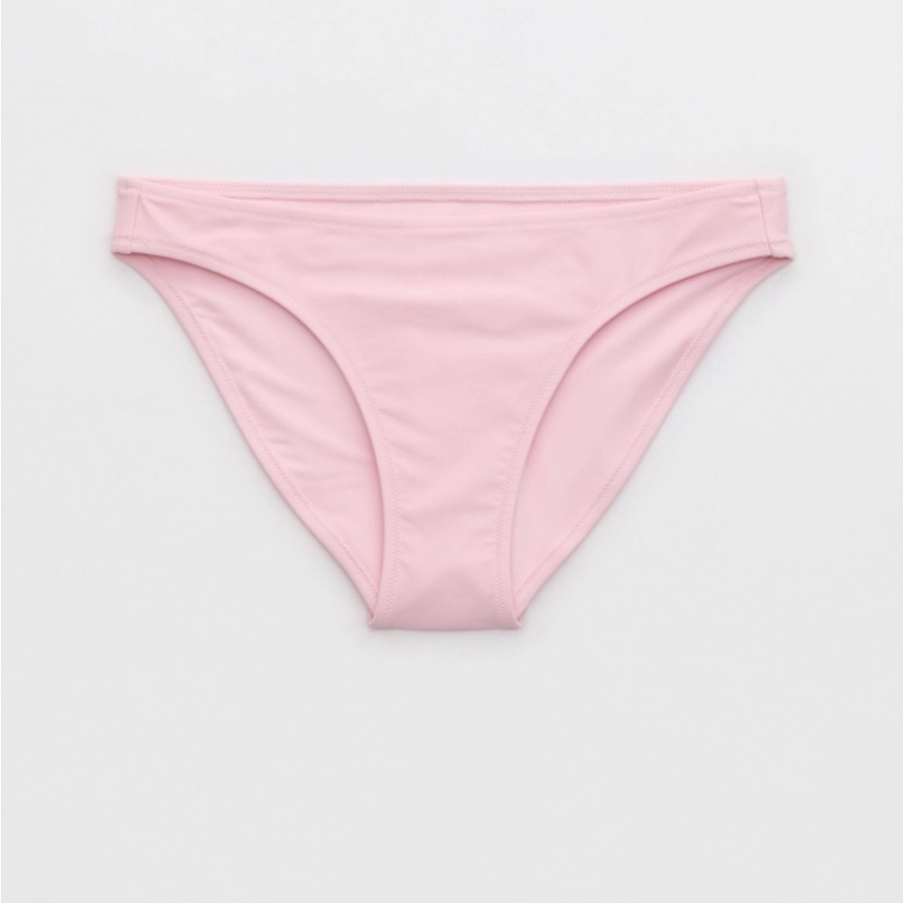 NWT Aerie Classic Bikini Bottom- Size Medium- Bloom color